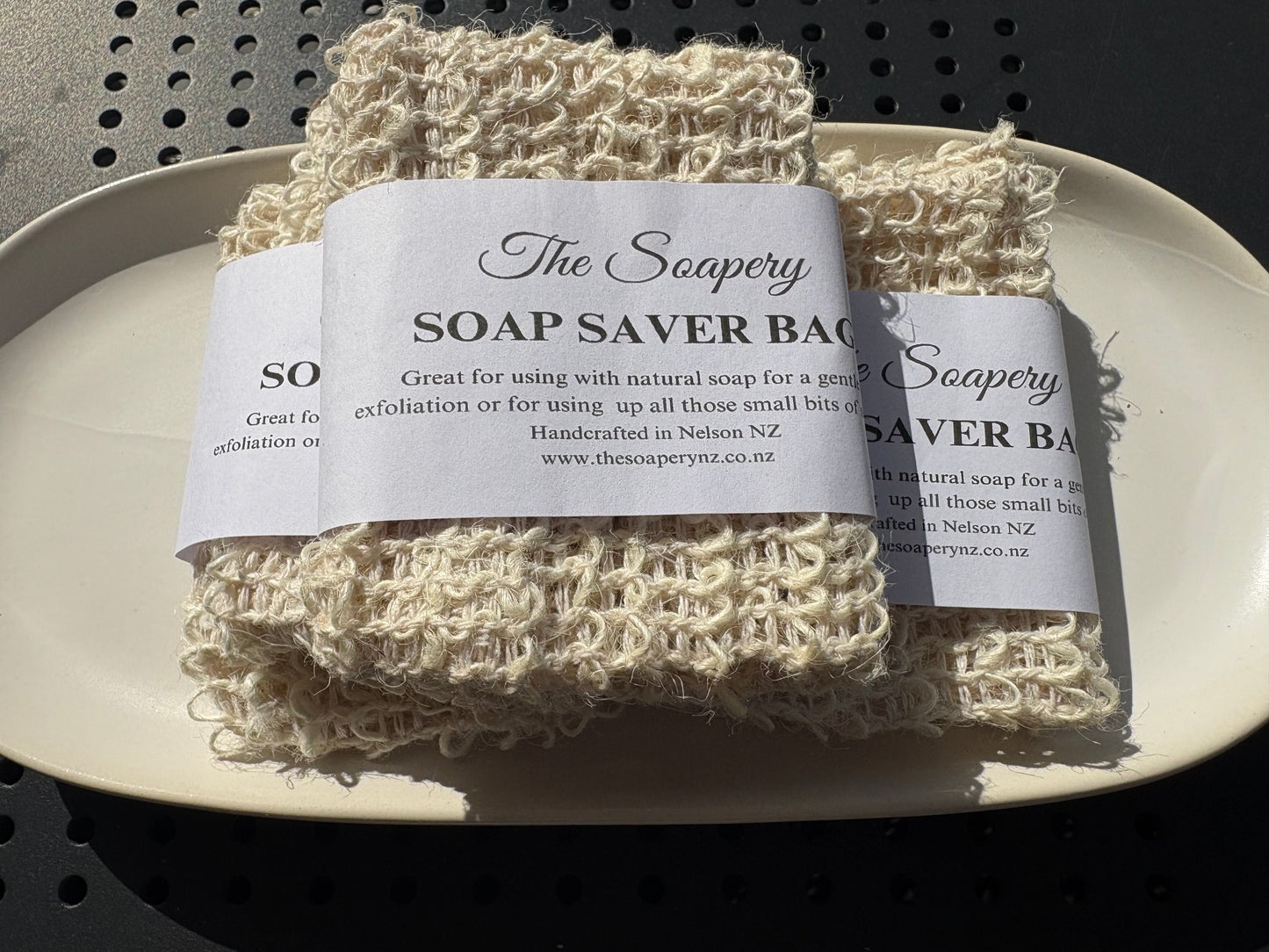 Soap Saver Bags/Soap Racks