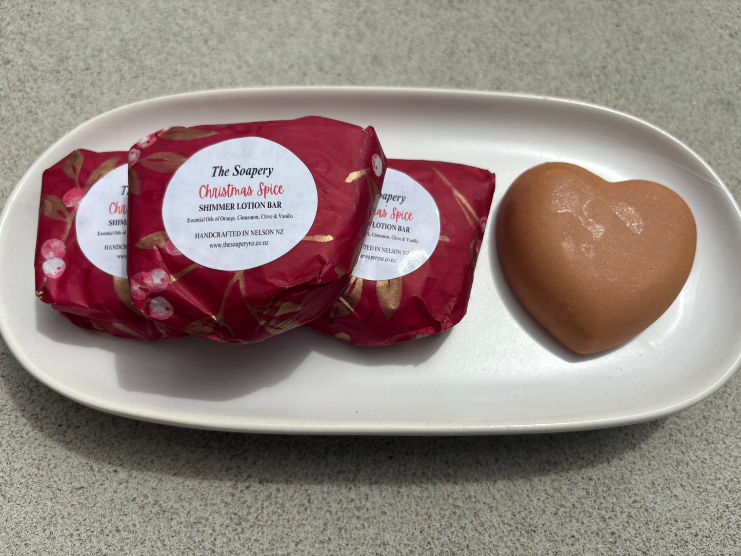 Christmas Spice Shimmer Lotion Bar