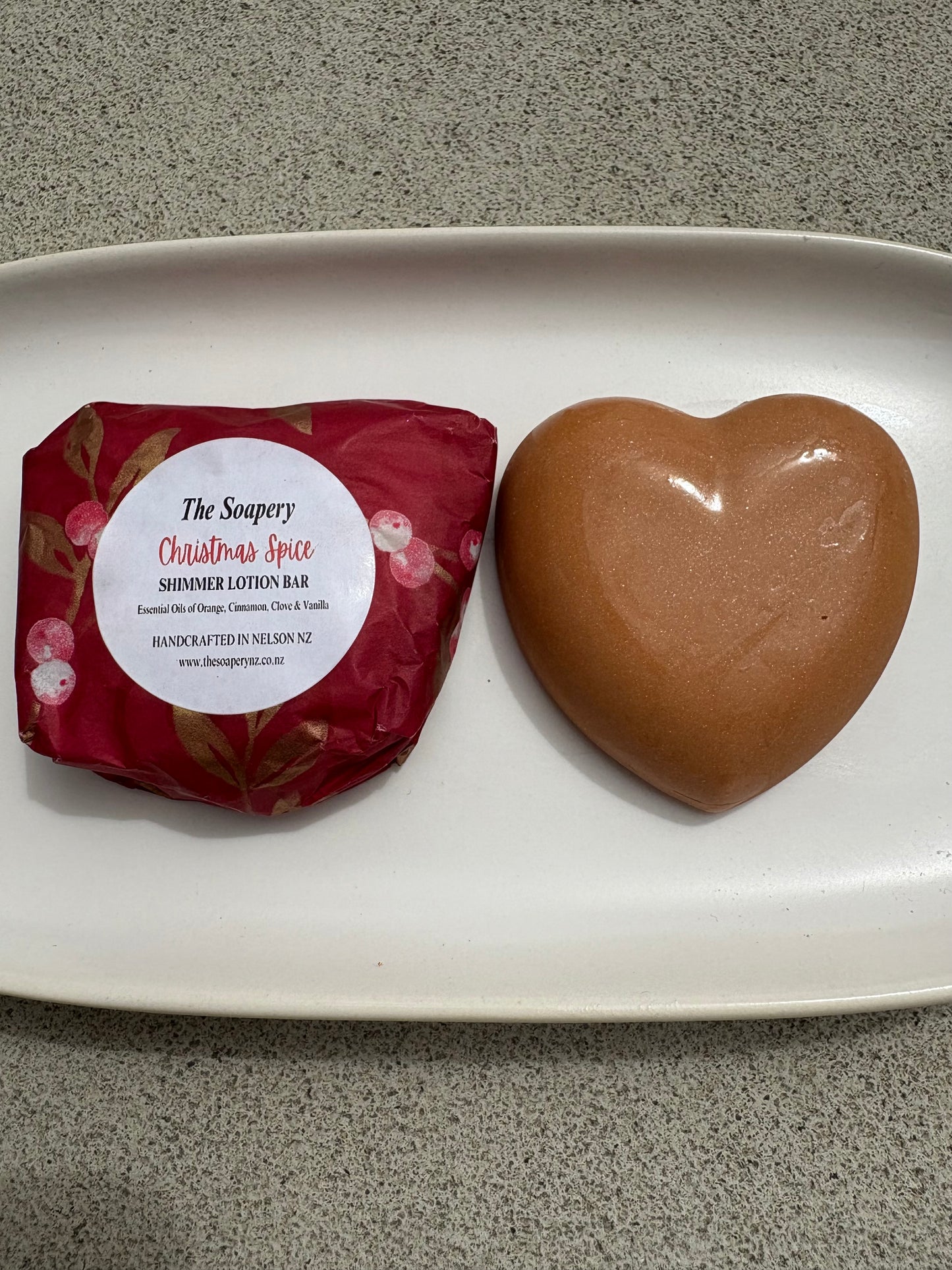 Christmas Spice Shimmer Lotion Bar