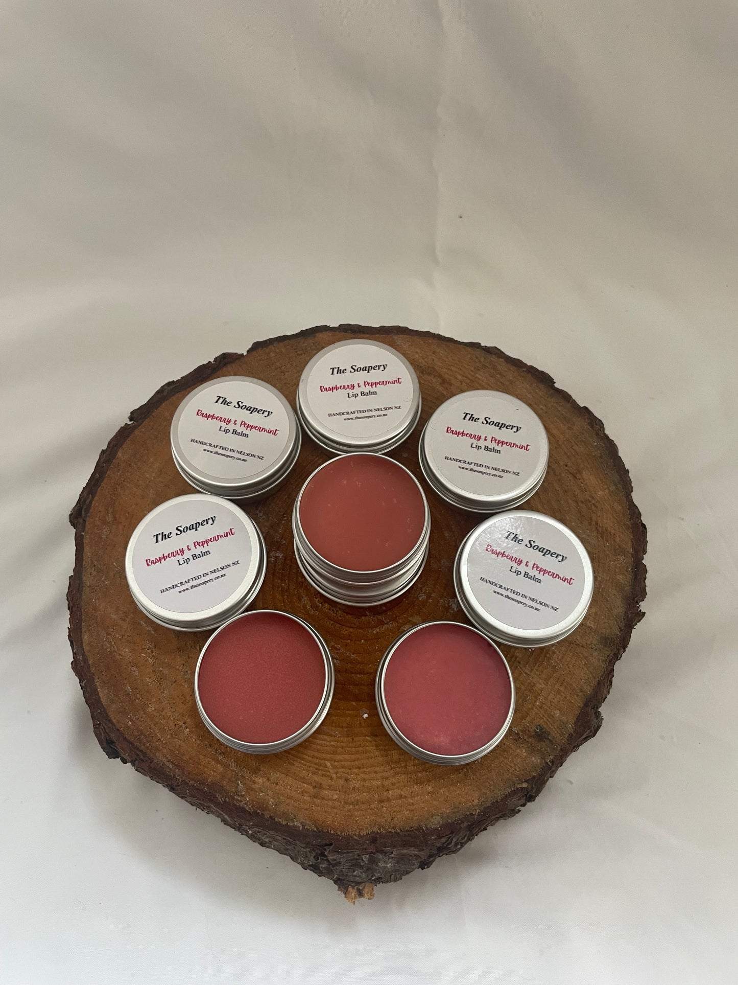 Raspberry and Peppermint Lip Balm