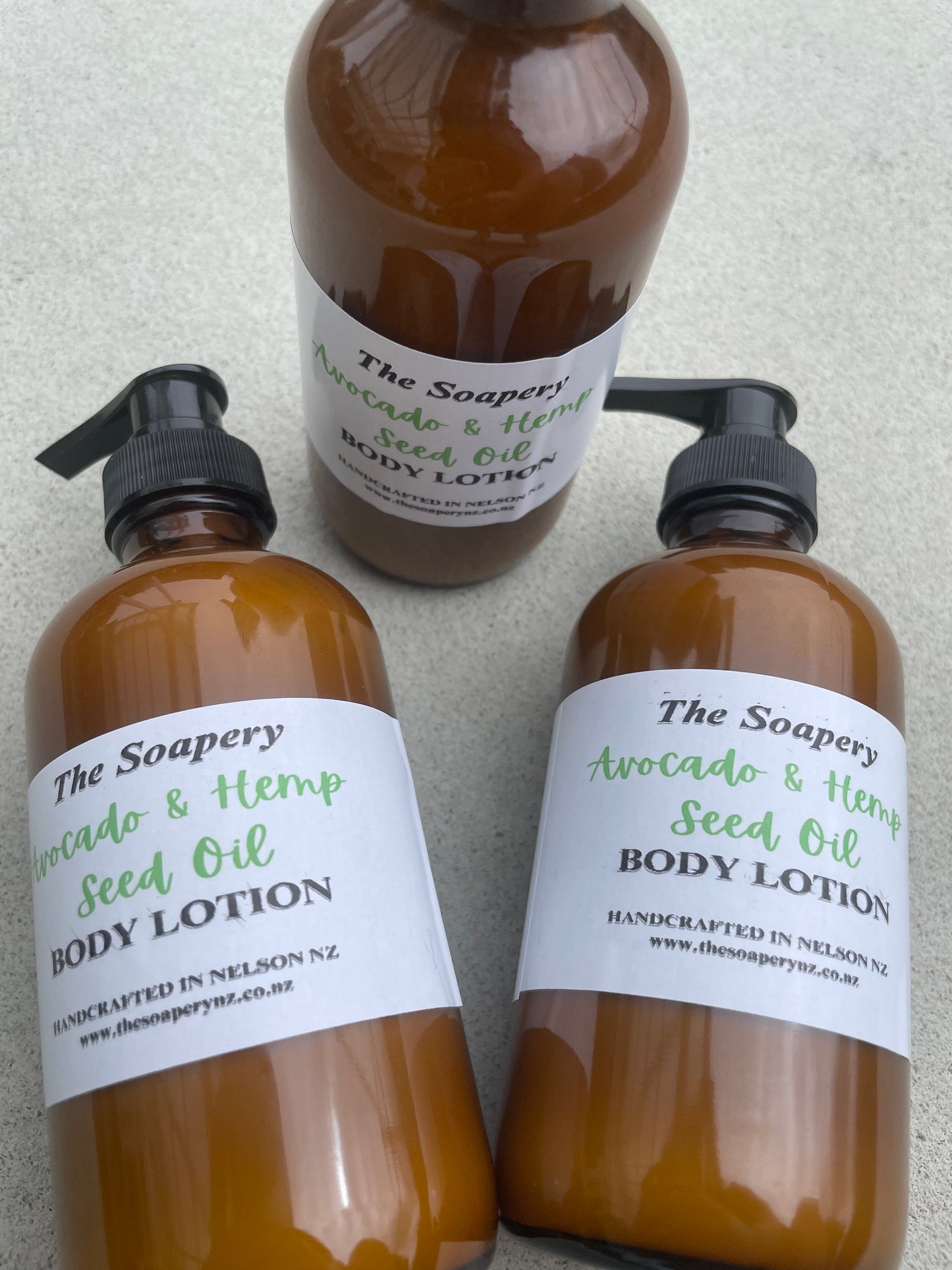 Avocado & Hemp Seed Oil Body Lotion